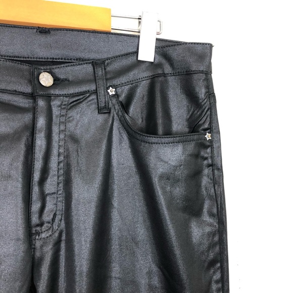 Vintage Bubblegum American Flavour Black Satin Pants Sz 32 - Picture 7 of 14